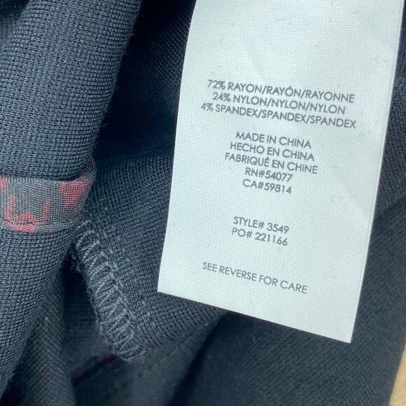 Cabi Women's Size 2 Agency Blazer Jacket Peplum Wide Lapel Stretch Black - Picture 5 of 6